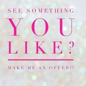 Feel free to make an offer!